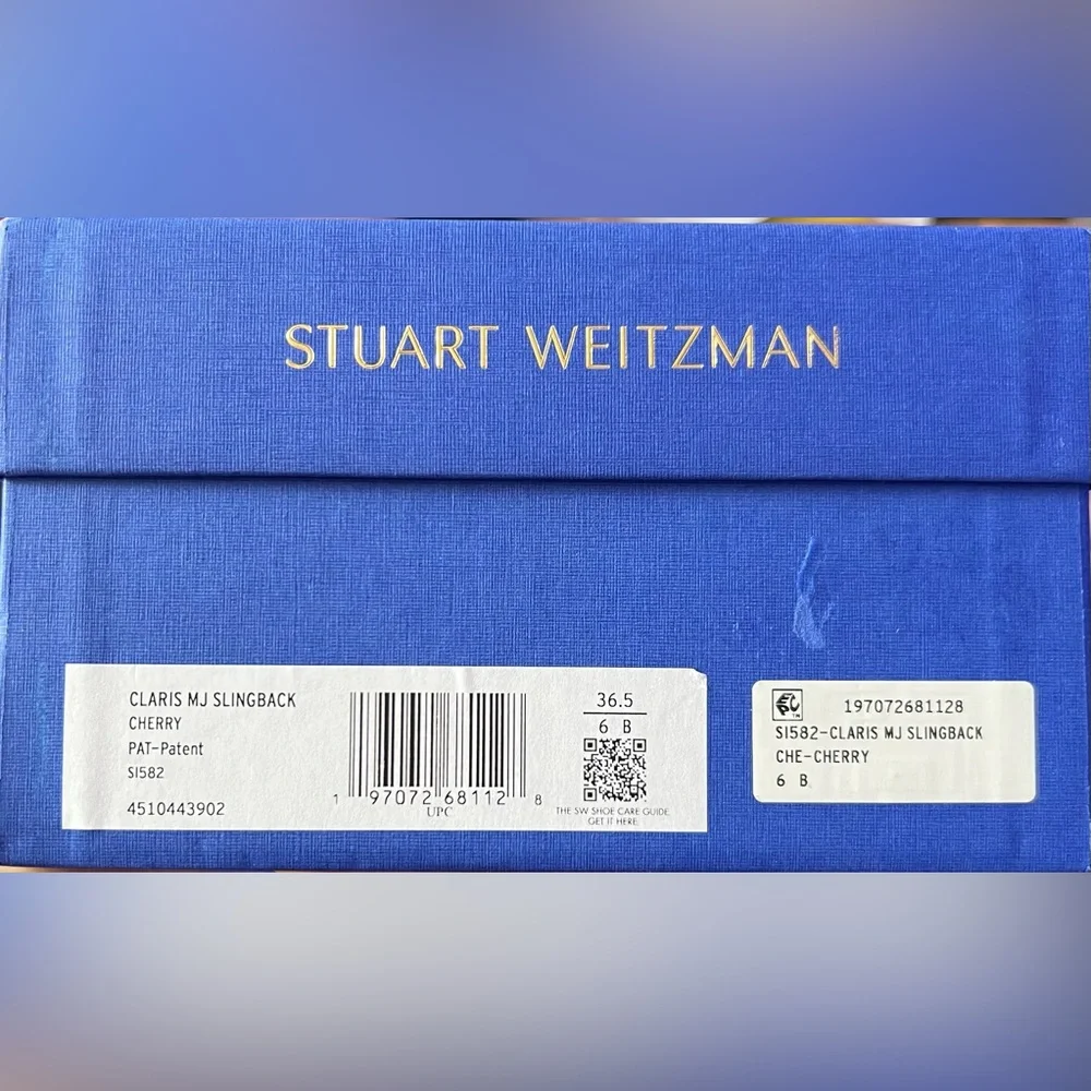 Stuart Weitzman Claris Mary Jane slingback shoe Size 6 - Picture 9 of 10